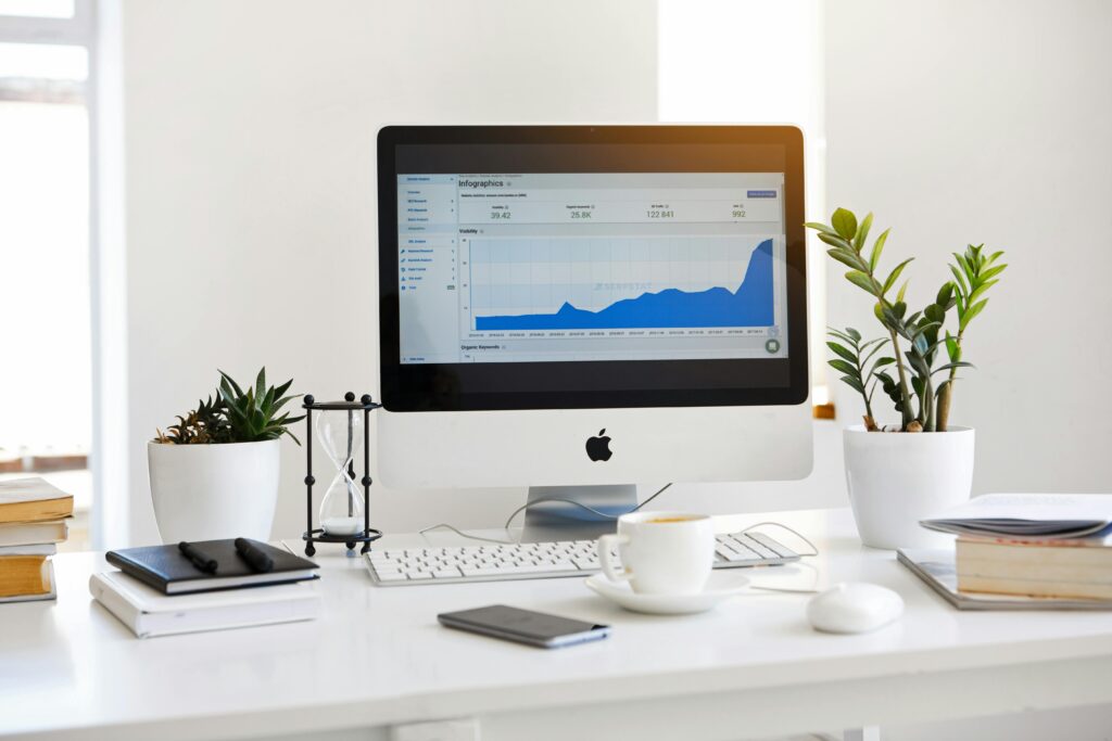 pexels-serpstat-177219-572056 Analytics in a computer, white table